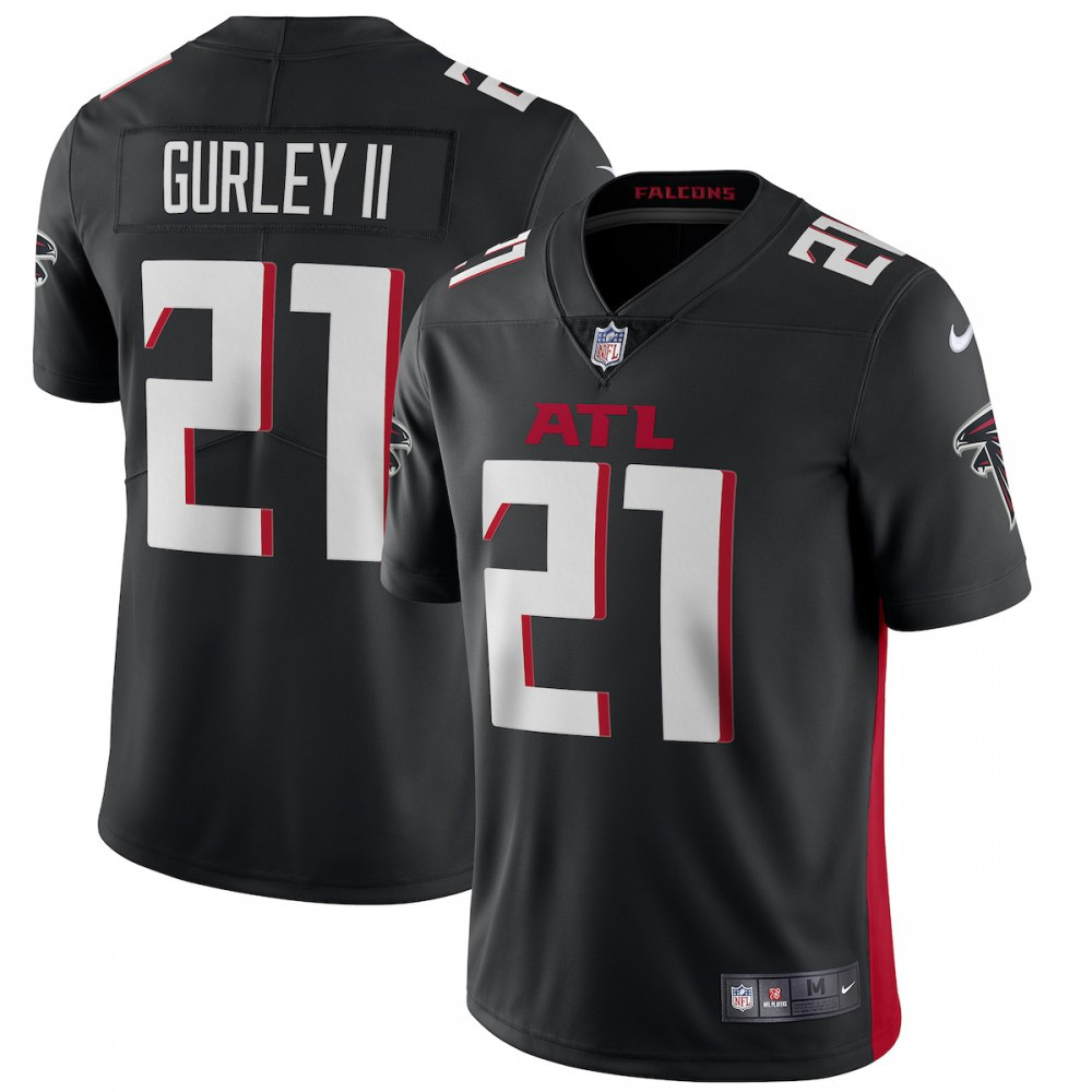 Todd Gurley II Atlanta Falcons Nike Vapor Limited Jersey - Black-GridironStore